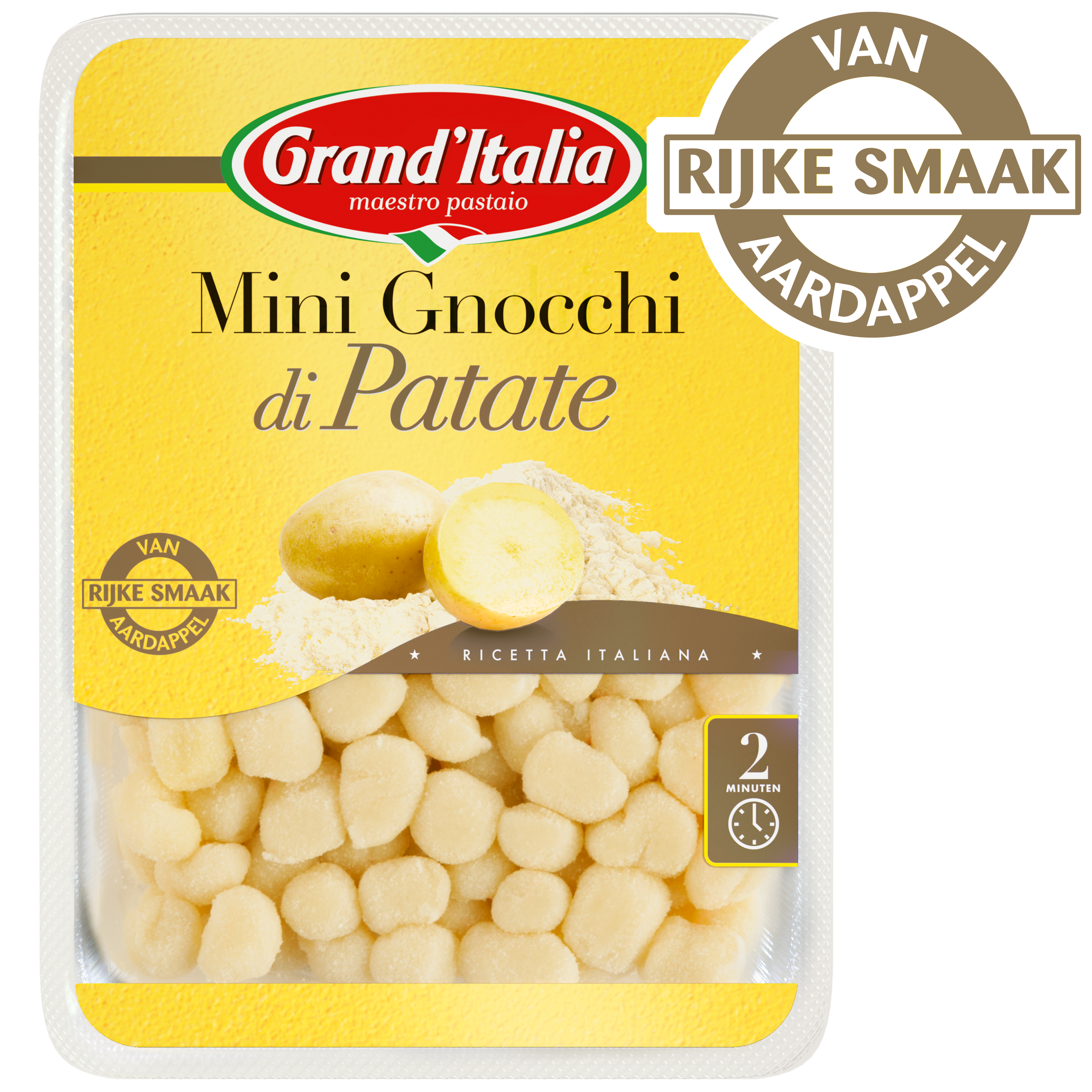 Mini Gnocchi di Patate 500g claim Grand'Italia